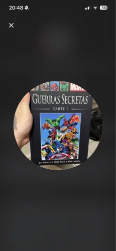 HQs Guerra Secreta 1 e 2