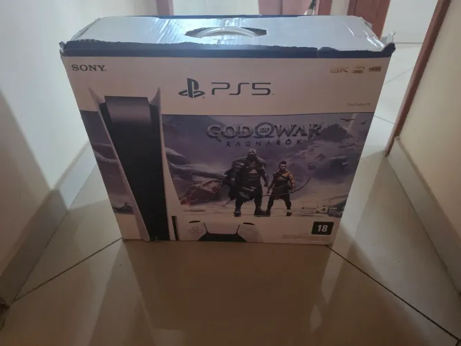 Playstation 5 Fat Só A Caixa completa com berço