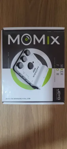 Joyo Momix Mixer Portátil funciona com Celular transmissão ao vivo
