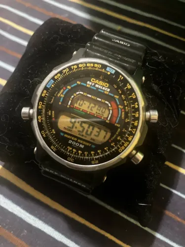 Relógio casio skywalker - raridade