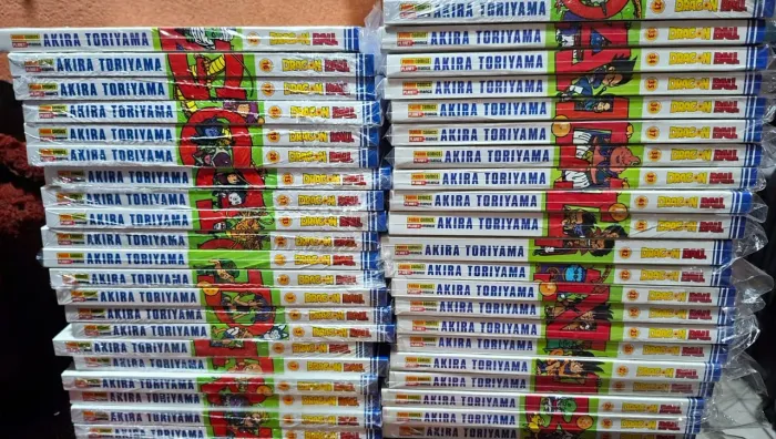 Mangá Dragon Ball completo reimpressão 2025 papel offset