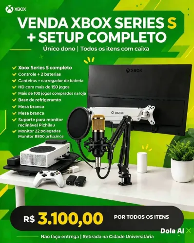 Xbox séries S completo