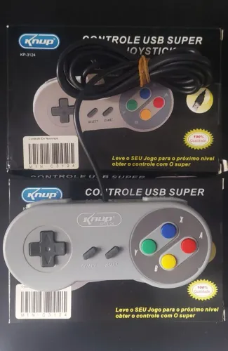 Controle USB estilo Snes