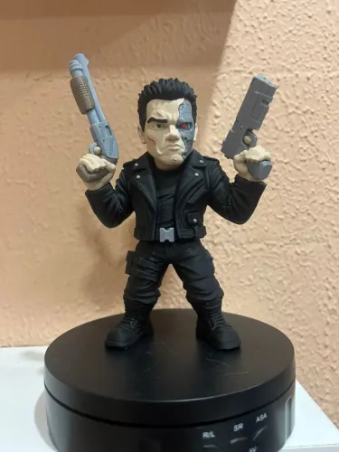 Exterminador do Futuro - Terminator - Chibi - Action Figure - Impressão 3D - 16cm - Feito