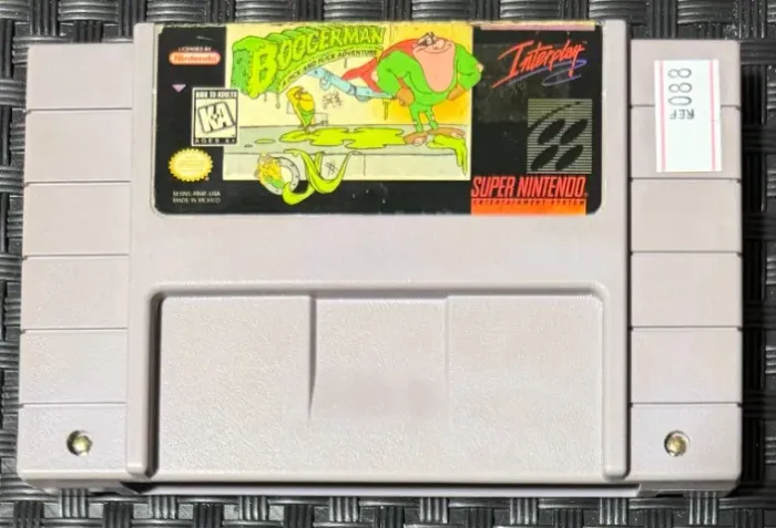 Boogerman A Pick and Flick Adventure Original SNES Super Nintendo