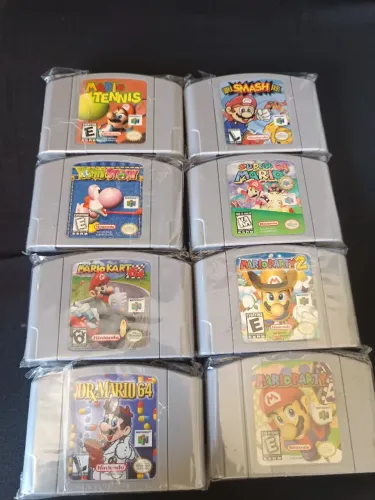 Combo Jogos Mario Nintendo 64