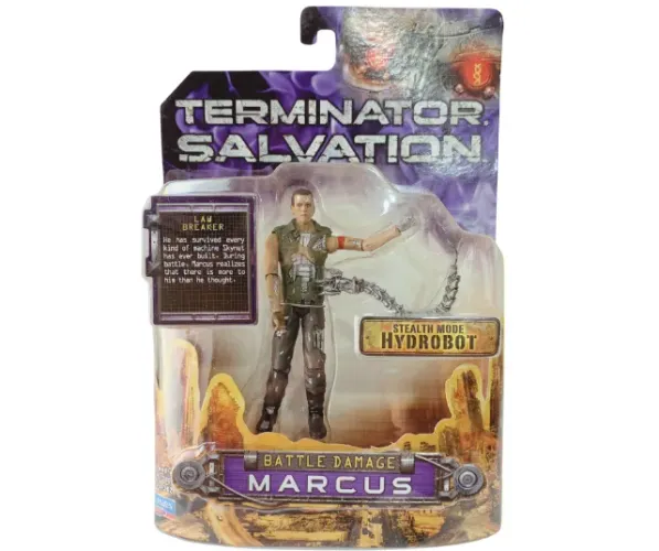 Boneco Marcus Battle Damage Terminator Salvation