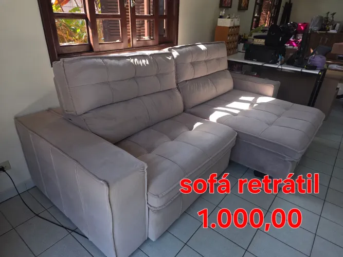 Sofá Retrátil