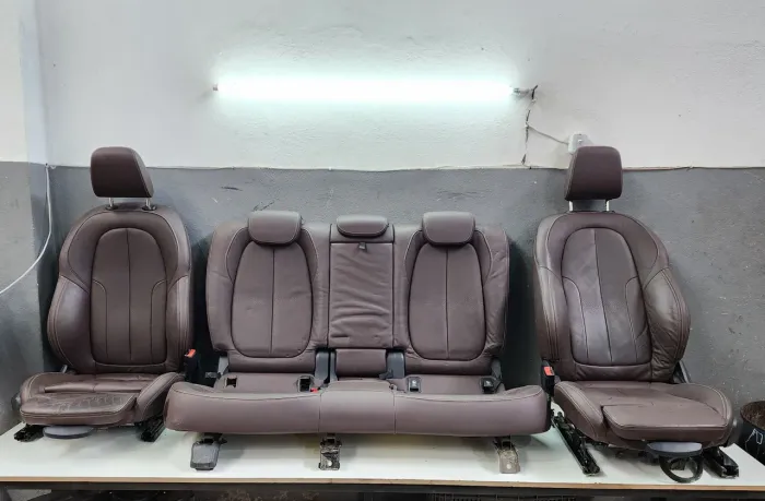 Jogo de bancos em couro elétrico BMW X1 25i 2020