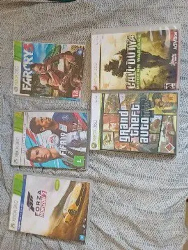 5 jogos de Xbox 360 ( desbloqueado)