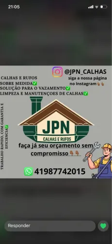 Calhas, Rufos, Exaustores e chaminés.