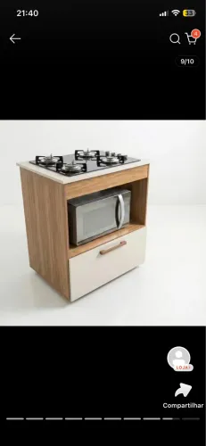 Base para Cooktop