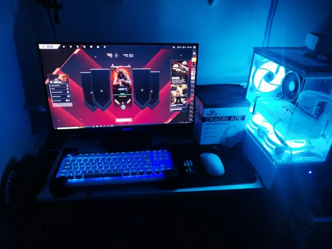 Pc gamer completo/I5 10400/ RX 580/ 16 gb ram/ monitor 24" Assus 144"