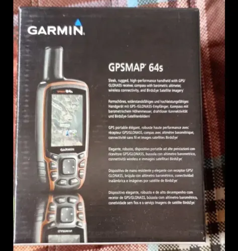 GPS Garmin 64s novo
