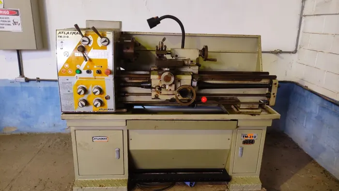 TORNO MECÂNICO ATLASMAQ TM-310 - INDUSTRIAL
