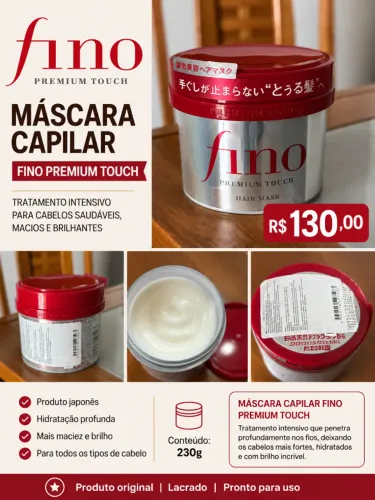 Máscara capilar Fino