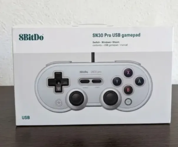 8Bitdo SN30 Pro USB Gamepad (Gray Edition)