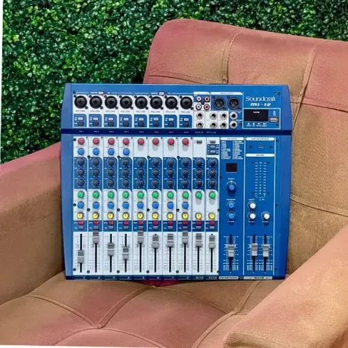 Mesa Analógica Soundcraft MI-12 com 12 Canais