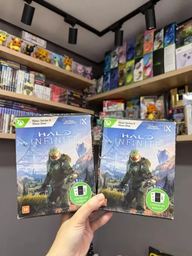 Halo Infinite - Xbox series X - Lacrado (c/baralho)