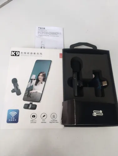 Microfone Wireless Novo