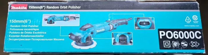 Makita PO6000C politriz e lixadeira roto-orbital