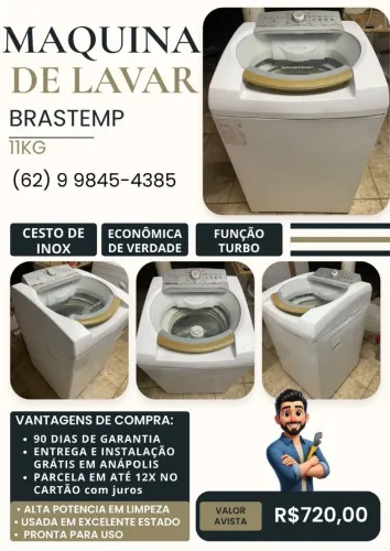 Venda máquina de lavar Brastemp