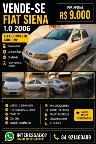 Fiat Siena 1.0/ EX 1.0 MPI Fire/ Fire Flex 8V 2006