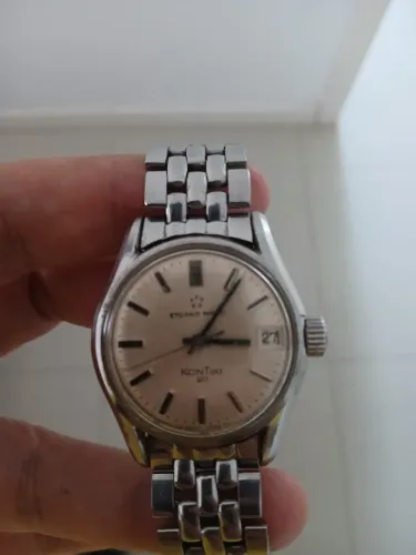 Relógio Eterna-Matic KonTiki 20 130 TT Vintage - Fecho e Pulseira Gay Frères GF Original