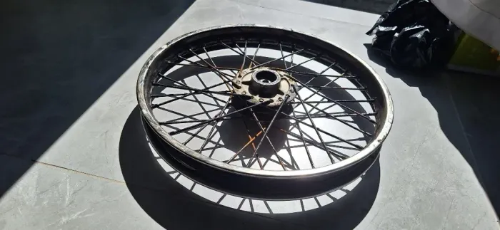 Roda Frente Raiada Aro 18 Moto CG 150 FAN ESDI
