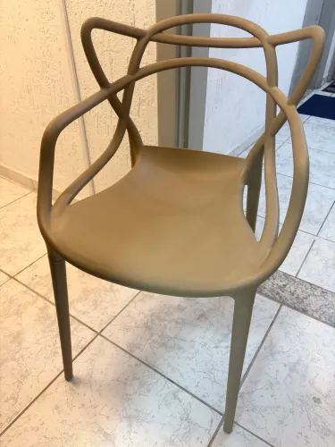 1 Cadeira De Jantar New Allegra Best Chair Pés Rosqueáveis ótimas condições usado beje