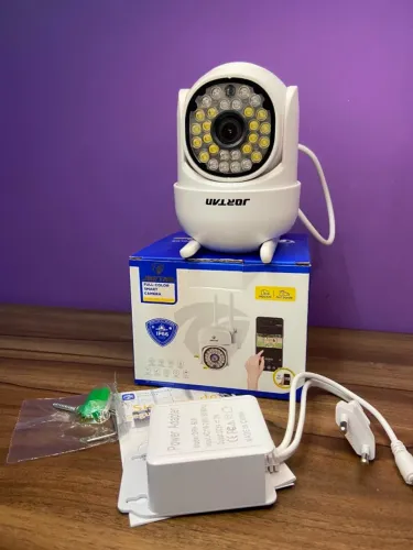 Câmera de Segurança Wifi Giratória Externa Full Hd 1080p - IP66 JT-8163 (Pequena) Jortan