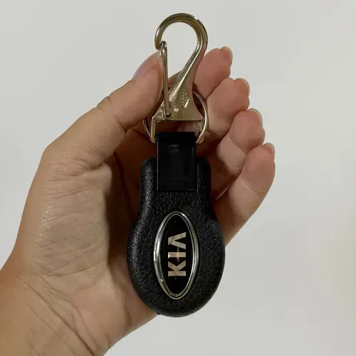 Chaveiro Automotivo Mosquetão Ruby Emborrachado Premium Kia