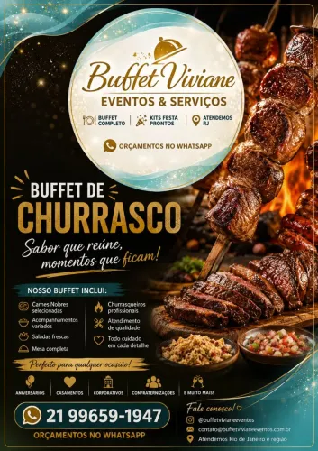 Buffet de Churrasco ou Feijoada 