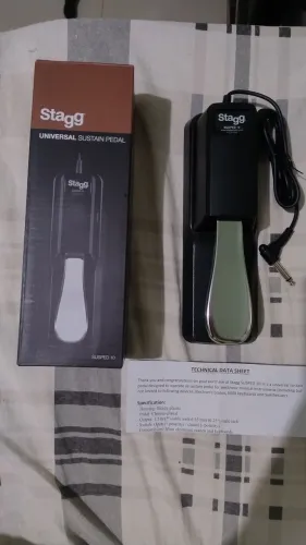 PEDAL SUSTAIN (STAGG) NOVO / ENTREGO