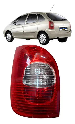 Lanterna Esquerda Xsara Picasso 2004 2005 2006 2007 A 2012 Esquerdo/motorista Bicolor