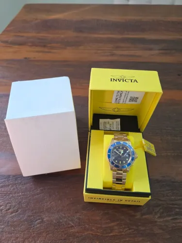 Invicta Pro diver 40mm 200 metros maquina japonesa NOVO