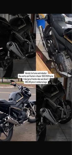 Escapamento para YAMAHA Factor/Fazer 150
