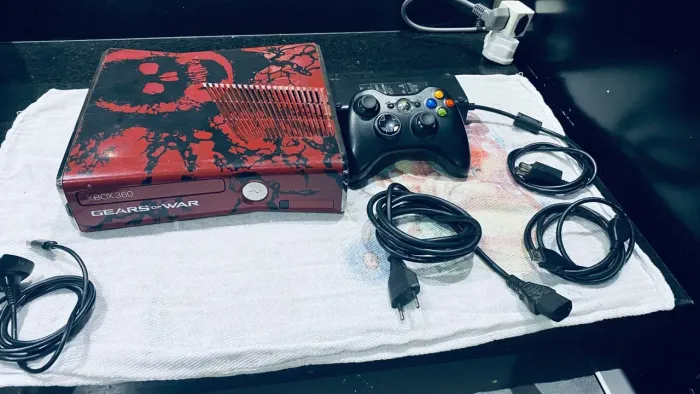 Xbox 360 desbloqueado rgh gear of war faz o som quando liga