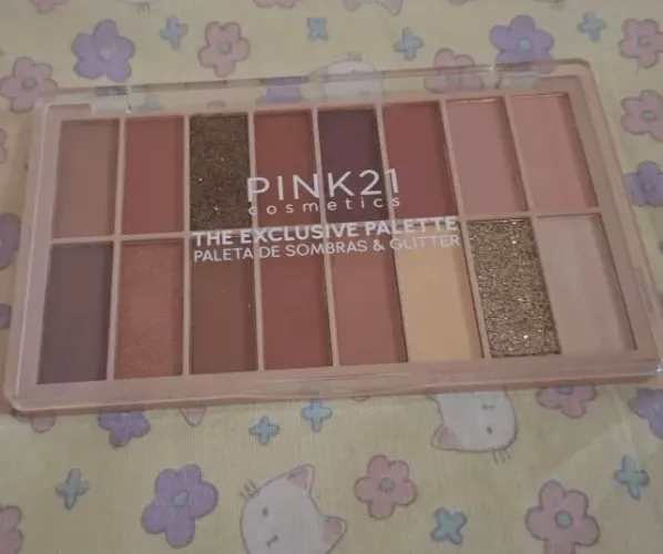 paleta de sombras pink21 the exclusive palette