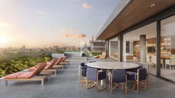 Cobertura Duplex com Piscina Privativa, 4 Suítes 5 Vagas à venda, 448 m² - Bigorrilho Cur