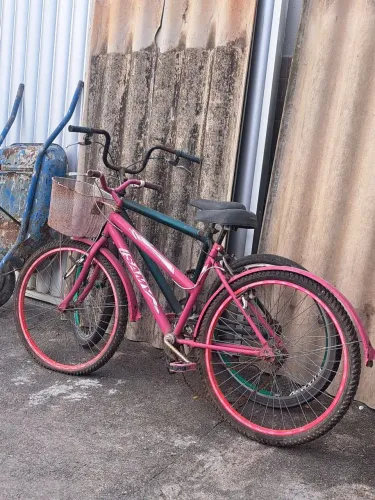 Bicicleta rosa