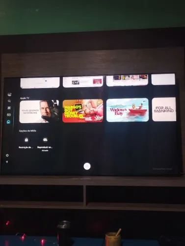 TV Samsung Crystal UHD 4K Smart 55? + Painel ? SEMINOVOS