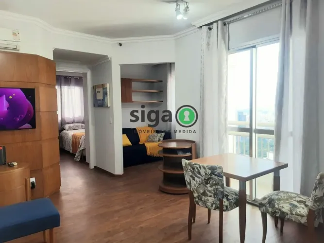 Apartamento para locação, 1 quarto, 48m² 1 vaga, região Bela Cintra / Paulista - São Paulo