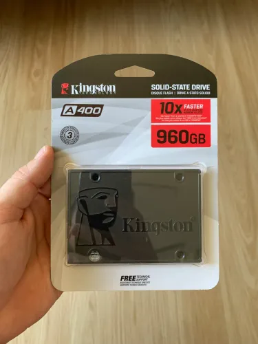 SSD Kingston A400 960GB - Novo e Lacrado - Alta Performance