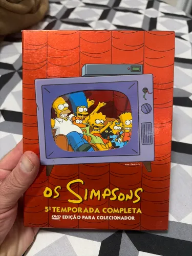 Box DVD 5ª temporada complete De os Simpsons, edição de colecionador 