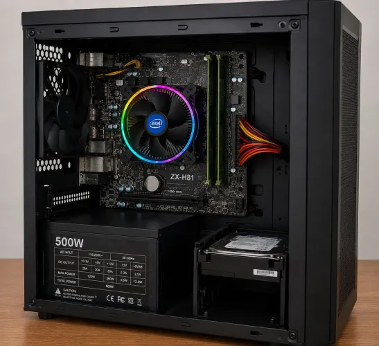 VENDO PC I3 completo sem placa de video tbm troco por memória ram ddr4 com processado ddr4