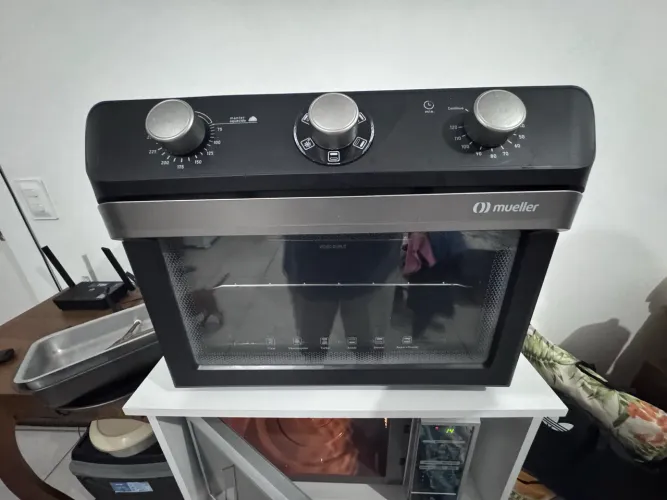Air Forno Elétrico Mueller MFB35G 35 Litros Preto