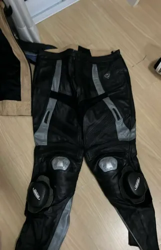 Roupa de Couro para Motociclista