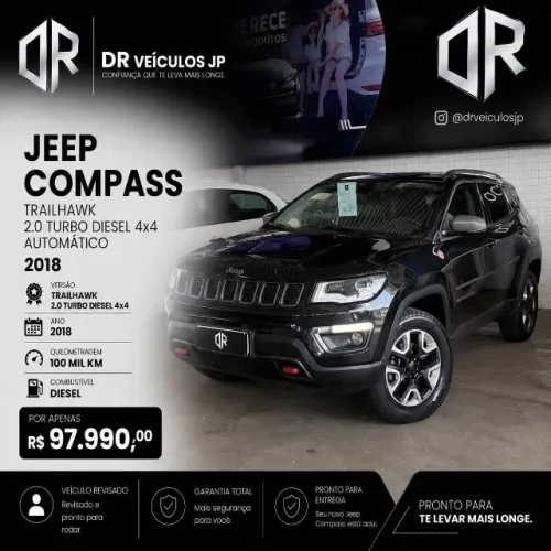 Jeep Compass Trailhawk 2.0 4X4 Dies. 16V Aut. 2018