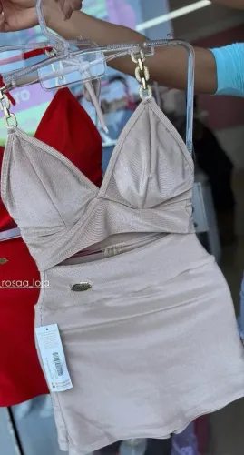 Conjunto short saia fábrica de santas 